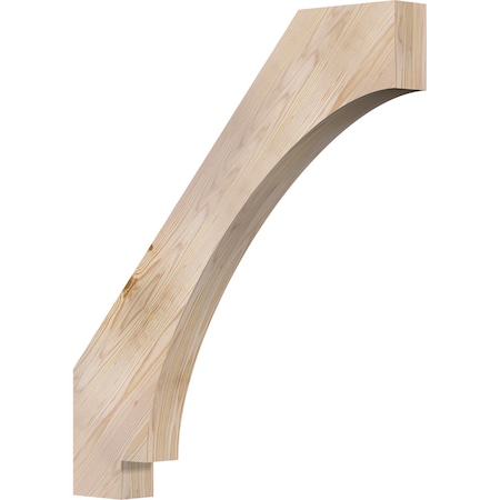 Ekena Millwork 3 1/2"W x 32"D x 36"H Imperial Smooth Knee Brace, Douglas Fir BRC04X32X36IMP00SDF